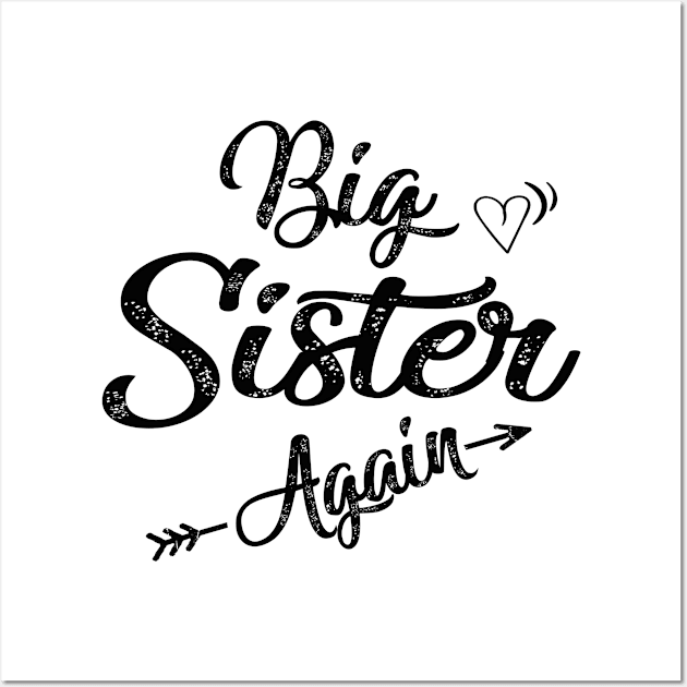 big sister again Wall Art by Leosit